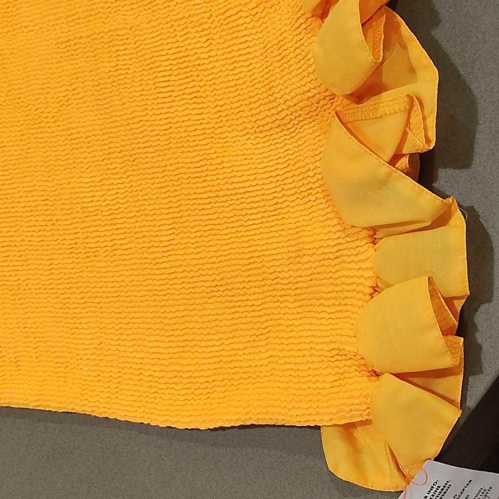 🍊 Orange/ Apricot Beach 🏖️ cover up - Picture 5 of 8